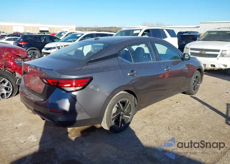 2025 Nissan Sentra Sv from USA, damaged, VIN 3N1AB8CVXSY389536